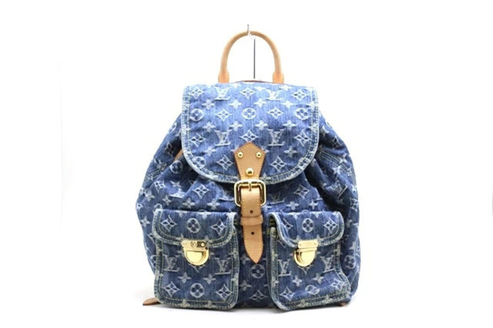 LOUIS VUITTON Backpack Sac aux Monogram Denim SJ